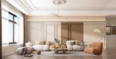 美式客餐厅3D模型下载